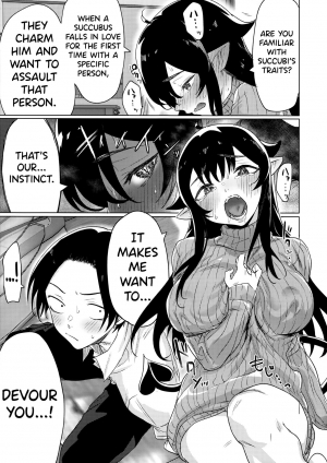 (C97) [Yaki Tomahawk Steak (Yakitomato)] Shuukatsu Shippai Shita Succubus-san o Hiroimashita | I Picked Up a Succubus Who Failed to Get a Job [English] {biribiri} - Page 7