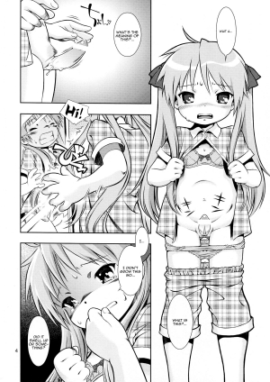 (COMIC1☆3) [Mayonnaise Bakufu (Sekihan)] DEKATORIS (Lucky Star) [English] [Kamikakushi] - Page 5