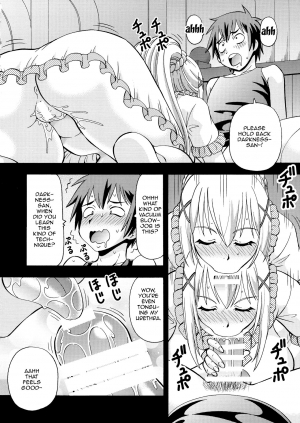 (C93) [Toraya (ITOYOKO)] Ero Subarashii Sekai ni Nakadashi o! 5 Inmu no Kishi (KonoSuba: God's Blessing on This Wonderful World!) [English] [Doujins.com] - Page 6