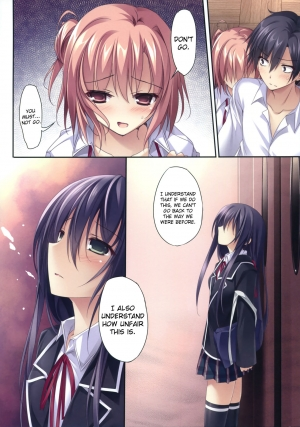 (C89) [KAROMIX (karory)] Karorful mix EX 15 Yahari Ore no Seishun Love Come wa Machigatteiru no Darou ka! (Yahari Ore no Seishun Love Come wa Machigatteiru.) [English] {Hennojin} - Page 7