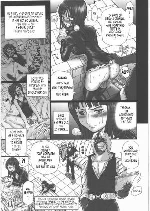 (SC48) [Rat Tail (Irie Yamazaki)] TAIL-MAN NICO ROBIN BOOK (One Piece) [English] [Tonigobe] - Page 5