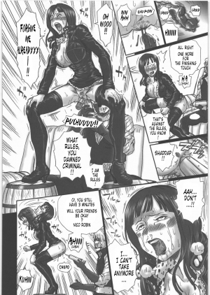 (SC48) [Rat Tail (Irie Yamazaki)] TAIL-MAN NICO ROBIN BOOK (One Piece) [English] [Tonigobe] - Page 18