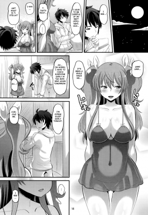 (C89) [AMP (Norakuro Nero)] Guren no Mesu Koujo (Rakudai Kishi no Cavalry) [English] [Fated Circle] - Page 18