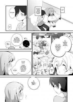 [P.D Crown (Pedocchi)] Imouto ni Hasamarete Shiawase Desho? 2 | Between Sisters, Are You Happy? 2 [English] [Digital] - Page 5