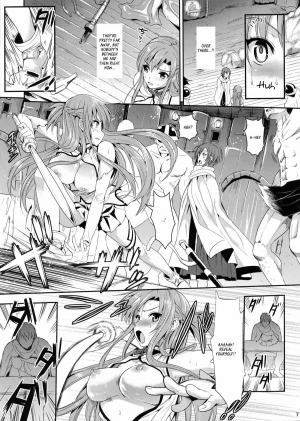 [YURIRU-RARIKA (Kojima Saya, Lazu)] Shujou Seikou II β | Captive Sex II β (Sword Art Online) [English] [Ragdoll] - Page 7