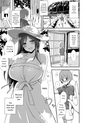 [Starmine18 (HANABi)] Shiro OnePi Onee-san to Babubabu Inaka Ecchi [English] [Digital] - Page 3