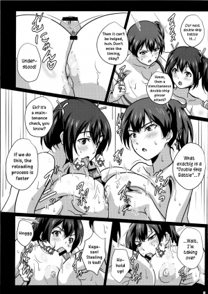 (C91) [METAL-WIND (Sangou)] Nyuukantai to Kyougeki Enshuu | Boobies Fleet and Pincer Attack Exercise (Kantai Collection -KanColle-) [English] {DKKMD Translations} - Page 9