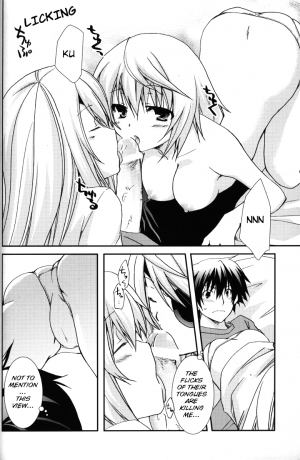 (C78) [CHAGASHI SAIBAN (Yamabuki Mook)] Koneko de Issho (IS <Infinite Stratos>) [English] [kibitou4life] - Page 16