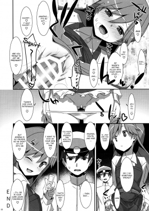 (COMIC1☆11) [TIES (Takei Ooki)] Admiral Is Mine (Kantai Collection -KanColle-) [English] [Col. Sanders] - Page 10