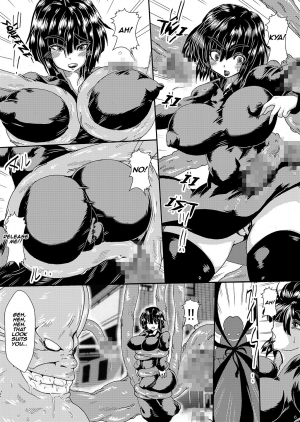  [Yuzuponz (Sakokichi)] IN RAN-WOMEN Kairaku ni Ochiru Shimai | Nympho-Women Sisters Falling into Ecstasy (One Punch Man) [English] [Jashinslayer] [Digital]  - Page 6