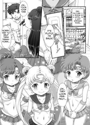 [Oboro & Tempo Gensui Do (Tempo Gensui)] Bishoujo Senshi JS-ka Keikaku Sailor Delivery Health Half Age (Bishoujo Senshi Sailor Moon) [English] [Mongolfier] [Digital] - Page 4