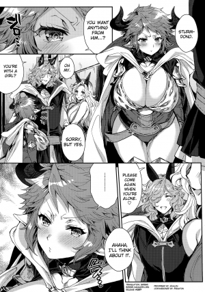 (COMIC1☆13) [Hachimitsu Romance (Eno Yukimi)] Kore Gurai Atashi ni datte Dekiru tte Itteru daro! | I'm Telling You Even I can do This Much! (Granblue Fantasy) [English] {biribiri} - Page 6