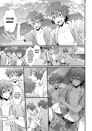 (MIRACLE FESTIV@L!! 16) [Roefupukaji (Nesuo)] Lucky Sukebe Summer (THE IDOLM@STER SideM) [English] [Anzu] - Page 3