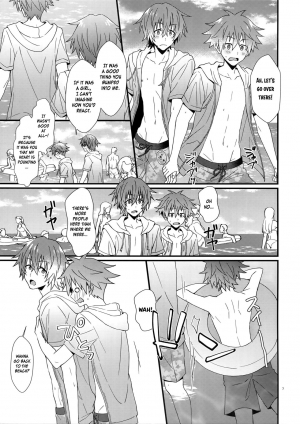 (MIRACLE FESTIV@L!! 16) [Roefupukaji (Nesuo)] Lucky Sukebe Summer (THE IDOLM@STER SideM) [English] [Anzu] - Page 7