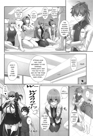  (C95) [Z.A.P. (Zucchini)] Ritsuka-kun no Sainan? 2 ~Nerawareta Kohitsuji!?~ | Ritsuka-kun's Misfortune? 2 The Targeted Lamb!? (Fate/Grand Order) [English] [q91]  - Page 21