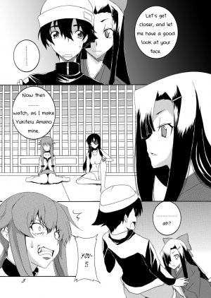 [F.A (Honoutsukai)] Rougoku Nikki (Mirai Nikki) [English] [PhantomsJoker] [Digital] - Page 5