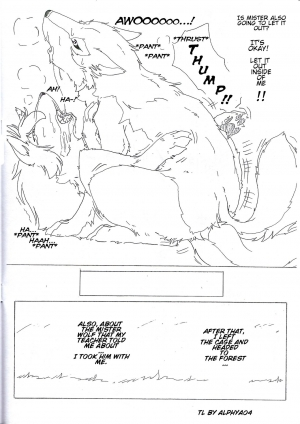 (Kemoket 2) [KTQ48 (B-curd)] Ori Ookami Ojii-san to Ame no Koi | The love story of Ame and Mr Wolf (Ookami Kodomo no Ame to Yuki) [English] [alphya04] - Page 9