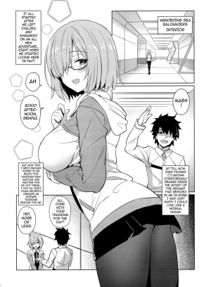 (C95) [COMEX (Zhen Lu)] Mash no Himitsu Tokkun | Mash’s Secret Training Regime (Fate/Grand Order) [English] {darknight} - Page 4