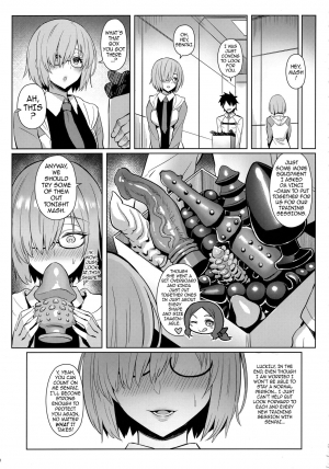 (C95) [COMEX (Zhen Lu)] Mash no Himitsu Tokkun | Mash’s Secret Training Regime (Fate/Grand Order) [English] {darknight} - Page 20