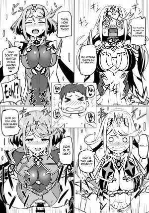 (C93) [UU-ZONE (nuezou)] Homurizebure (Xenoblade Chronicles 2) [English] [biribiri] - Page 8