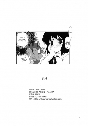 (Reitaisai 5) [DRAGON PANDA (Minase)] Idaten R2 (Touhou Project) [English] - Page 15