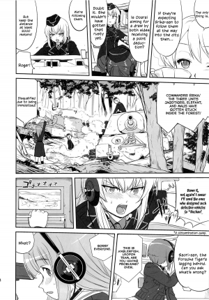 (C86) [Takotsuboya (TK)] Yukiyukite Senshadou Kuromorimine no Tatakai (Girls und Panzer) [English] [N04h] - Page 24