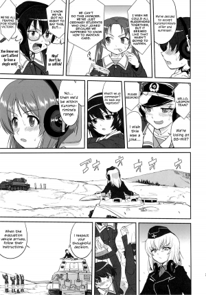 (C86) [Takotsuboya (TK)] Yukiyukite Senshadou Kuromorimine no Tatakai (Girls und Panzer) [English] [N04h] - Page 25