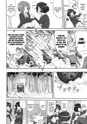 (C86) [Takotsuboya (TK)] Yukiyukite Senshadou Kuromorimine no Tatakai (Girls und Panzer) [English] [N04h] - Page 34