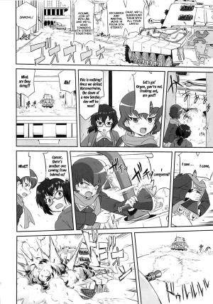 (C86) [Takotsuboya (TK)] Yukiyukite Senshadou Kuromorimine no Tatakai (Girls und Panzer) [English] [N04h] - Page 46