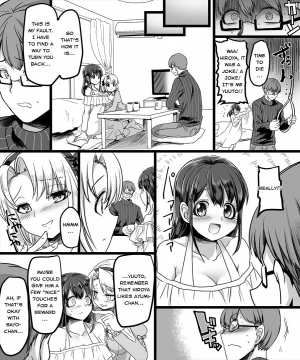  [TSF Mousou Chikusekijo (Minaduki Nanana, Kouji)] Yuutai no Mahoujin ~Anoko ni Hyoui Shite Kanojo to XXX~  [English] - Version 2  - Page 31