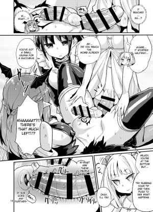 [Konnyaku Nabe (magifuro Konnyaku)] Yowayowa Futanari Succubus-chan #01 [English] [Digital] - Page 15