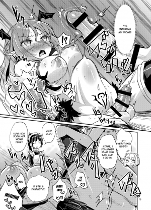 [Konnyaku Nabe (magifuro Konnyaku)] Yowayowa Futanari Succubus-chan #01 [English] [Digital] - Page 16
