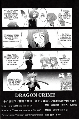 (C85) [Kawaraya Honpo (Kawaraya A-ta)] DRAGON CRIME (Kantai Collection) [English] {doujin-moe.us} - Page 28