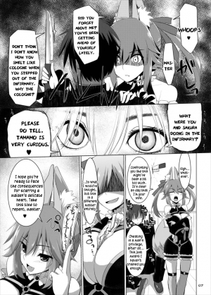 (C88) [TOYBOX, Kujira Logic (Kurikara, Kujiran)] Goshujin-sama Oppai desu yo!! 4 (Fate/EXTRA) [English] [constantly] - Page 8