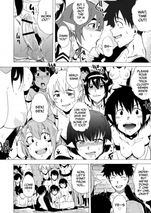 [HIDARIkiki (Kizuki Rei)] Zetsurin Yuusha to Hatsujou Elf Mura [English] [DKKMD Translations] - Page 22