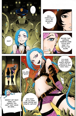 (FF23) [Turtle.Fish.Paint (Hirame Sensei)] JINX Come On! Shoot Faster (League of Legends) [English] [HerpaDerpMan] [Colorized] - Page 4
