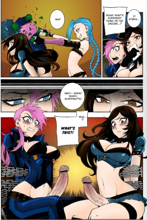 (FF23) [Turtle.Fish.Paint (Hirame Sensei)] JINX Come On! Shoot Faster (League of Legends) [English] [HerpaDerpMan] [Colorized] - Page 11