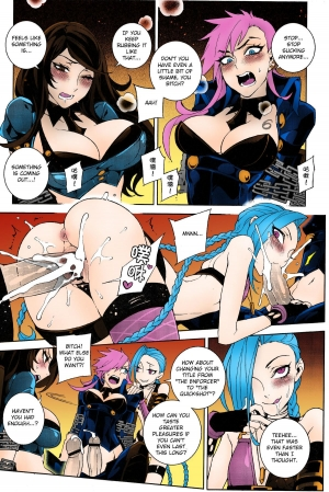(FF23) [Turtle.Fish.Paint (Hirame Sensei)] JINX Come On! Shoot Faster (League of Legends) [English] [HerpaDerpMan] [Colorized] - Page 16