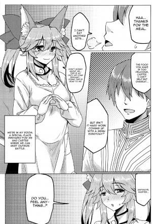 (C91) [SUGAR MAPLE (Yunodon)] Tamamo to Love Love My Room! (Fate/EXTRA) [English] [constantly] - Page 5