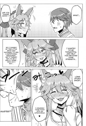 (C91) [SUGAR MAPLE (Yunodon)] Tamamo to Love Love My Room! (Fate/EXTRA) [English] [constantly] - Page 6