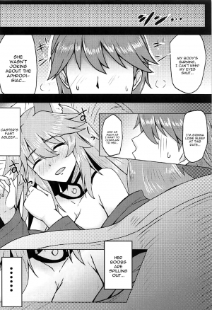 (C91) [SUGAR MAPLE (Yunodon)] Tamamo to Love Love My Room! (Fate/EXTRA) [English] [constantly] - Page 8