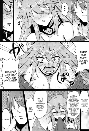 (C91) [SUGAR MAPLE (Yunodon)] Tamamo to Love Love My Room! (Fate/EXTRA) [English] [constantly] - Page 9