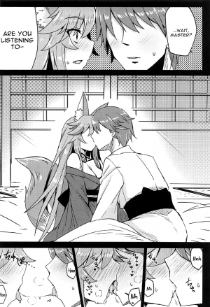 (C91) [SUGAR MAPLE (Yunodon)] Tamamo to Love Love My Room! (Fate/EXTRA) [English] [constantly] - Page 10