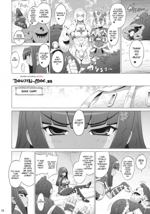 (C76) [FREAKS (Onomeshin, Mike)] Kyonyuu Hunter 2nd | Big Breast Hunter 2 (Monster Hunter) [English] {doujin-moe.us} - Page 6