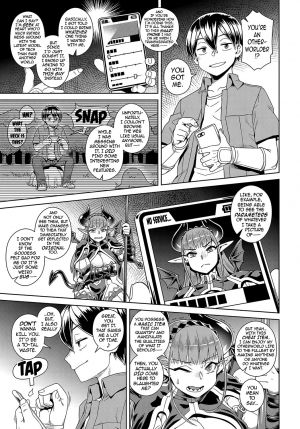  [Kousuke] Ero Sumaho de Maou (Last Boss) Kouryaku | Defeating the Demon Lord (Last Boss) with a Lewd Smart Phone (COMIC Anthurium 2019-09) [English] {darknight} [Digital]  - Page 6