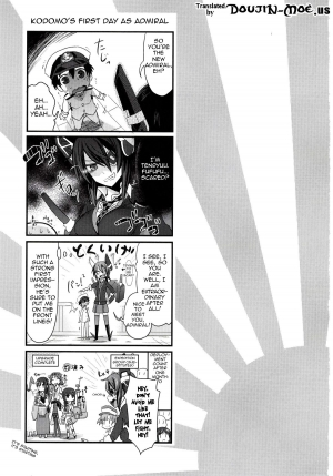 [Makino Eki (Makinosaka Shinichi)] Kodomo Teitoku ga Chinjufu ni Chakunin Shimashita | A Child was Appointed as Admiral (Kantai Collection) [English] [doujin-moe.us] [Digital] - Page 3