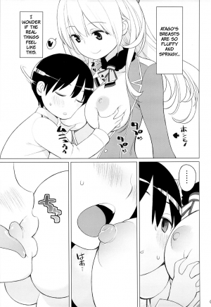 (SC61) [Higuma-ya (Nora Higuma)] Atago to Chiisana Teitoku-san (Kantai Collection -KanColle-) [English][Decensored] - Page 10