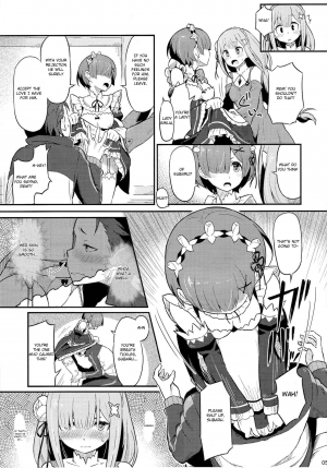 (C91) [Pirokobo (Piro)] Rem no Emilia Kuttsuke Daisakusen (Re:Zero kara Hajimeru Isekai Seikatsu) [English] [Cecilbk] - Page 7