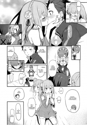 (C91) [Pirokobo (Piro)] Rem no Emilia Kuttsuke Daisakusen (Re:Zero kara Hajimeru Isekai Seikatsu) [English] [Cecilbk] - Page 13