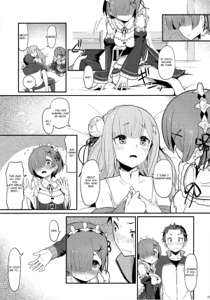 (C91) [Pirokobo (Piro)] Rem no Emilia Kuttsuke Daisakusen (Re:Zero kara Hajimeru Isekai Seikatsu) [English] [Cecilbk] - Page 21